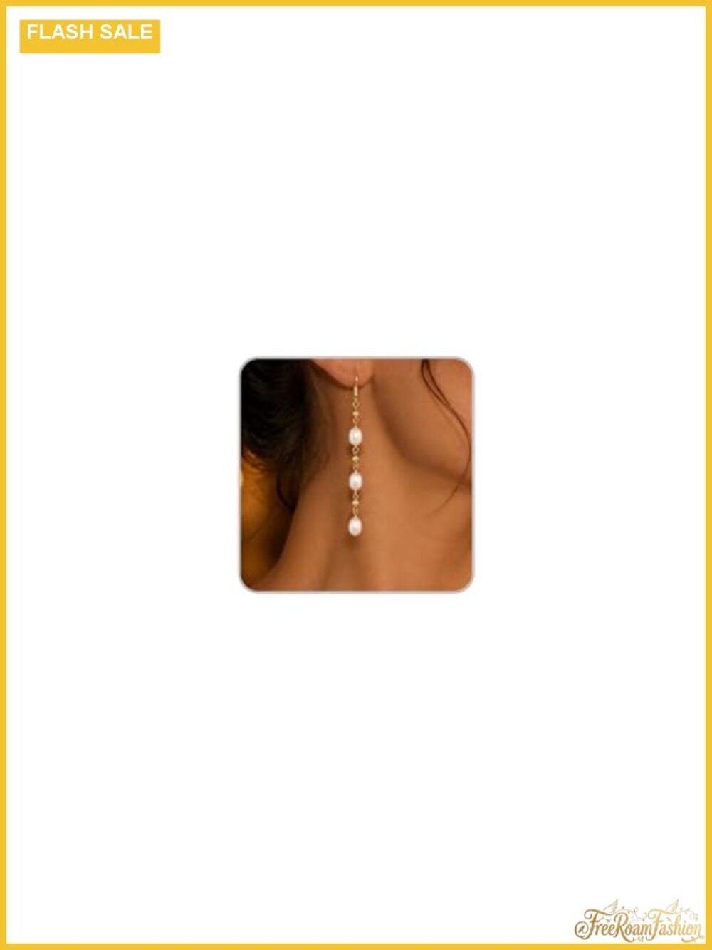 14K Gold Plated Pearl Drop Dangle Earrings for Women Bridal Jewelry Gift
